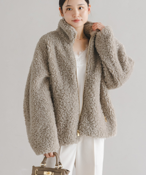 TATRAS(タトラス)の「《WEB限定追加》TATRAS/タトラス LUELA(ルエラ)(ブルゾン・レディース・ライトグレー・X-SMALL/SMALL)」の20枚目の写真