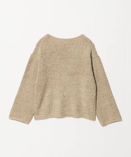 BEAUTY&YOUTH UNITED ARROWS(ビューティーアンドユースユナイテッドアローズ)の「テープヤーン ニットプルオーバー ウォッシャブル(ニット/セーター・レディース・オフホワイト/ベージュ/ブラック・FREE)」の14枚目の写真