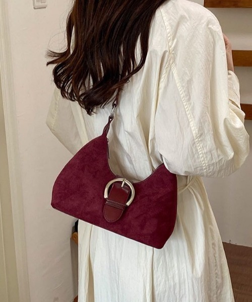 deux amour(ドゥーザムール)の「リングバックルショルダーバッグ(ショルダーバッグ・レディース・レオパード/ブラック/ワイン/アイボリー・FREE)」の15枚目の写真