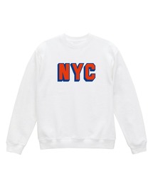 Ol' Basics(オール・ベーシックス) トレーナー スウェット NYC ロゴ プリント 裏毛 トップス メンズ ユニセックス