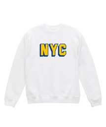 Ol' Basics(オール・ベーシックス) トレーナー スウェット NYC ロゴ プリント 裏毛 トップス メンズ ユニセックス