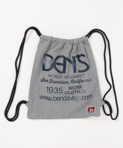 BEN DAVIS(ベンデイビス)の「【BEN DAVIS/ベンデイビス】【A4サイズが余裕をもって収納可能】プリントナップサック リュック 巾着 プリントバッグ フェス 軽量 サブバッグ 通学 部活 ユニセックス(バックパック/リュック・メンズ・ブラック系その他/ホワイト系その他/ホワイト系その他2/ブラック系その他2/ホワイト系その他3/グレー系その他3/ブラック系その他3・FREE)」の7枚目の写真
