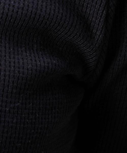 BEAUTY&YOUTH UNITED ARROWS（ビューティーアンドユースユナイテッドアローズ）の「BY TCワッフルUネックロングスリーブ/サーマル ◆（Tシャツ/カットソー・レディース・ホワイト/ライトグレー/ネイビー・フリー）」の9枚目の写真
