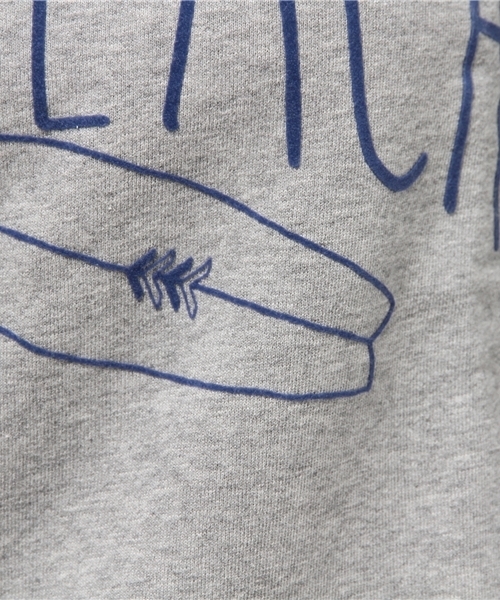 Denime（ドゥニーム）の「スウェットマキシワンピ-BEACH-（ワンピース・レディース・杢グレー/ネイビー/オートミール・FREE）」の4枚目の写真