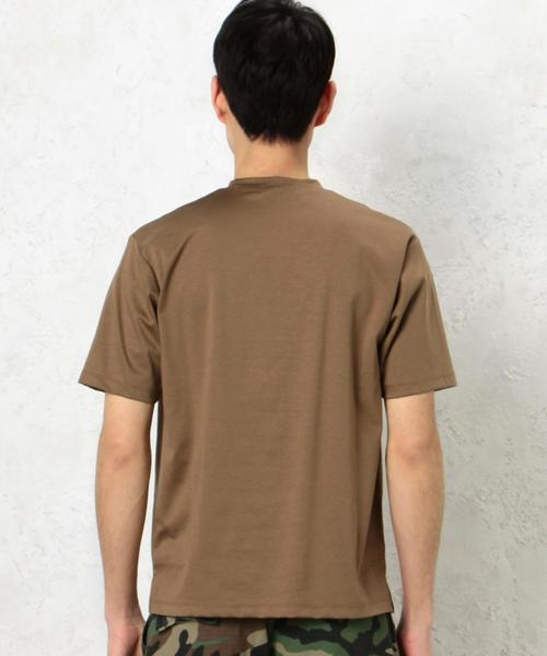 green label relaxing（グリーンレーベルリラクシング）の「KC HI/PONTE REG C/N S/S Tシャツ◆（Tシャツ/カットソー・メンズ・ホワイト/グレー/ブラウン/ネイビー/ブラック/ロイヤルブルー/ダークグレー/オリーブ・MEDIUM/SMALL/LARGE/X-LARGE）」の22枚目の写真