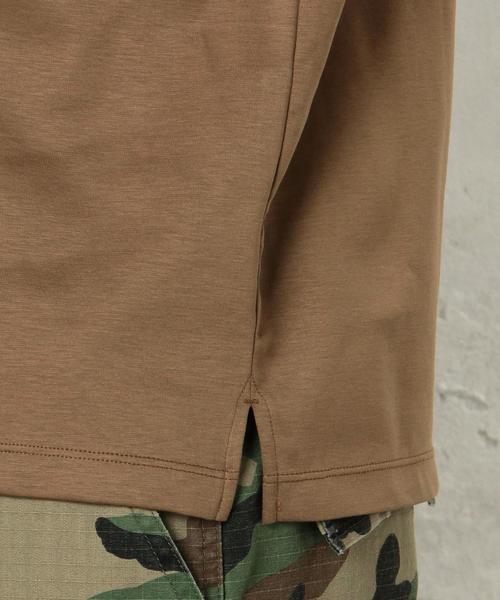 green label relaxing（グリーンレーベルリラクシング）の「KC HI/PONTE REG C/N S/S Tシャツ◆（Tシャツ/カットソー・メンズ・ホワイト/グレー/ブラウン/ネイビー/ブラック/ロイヤルブルー/ダークグレー/オリーブ・MEDIUM/SMALL/LARGE/X-LARGE）」の17枚目の写真