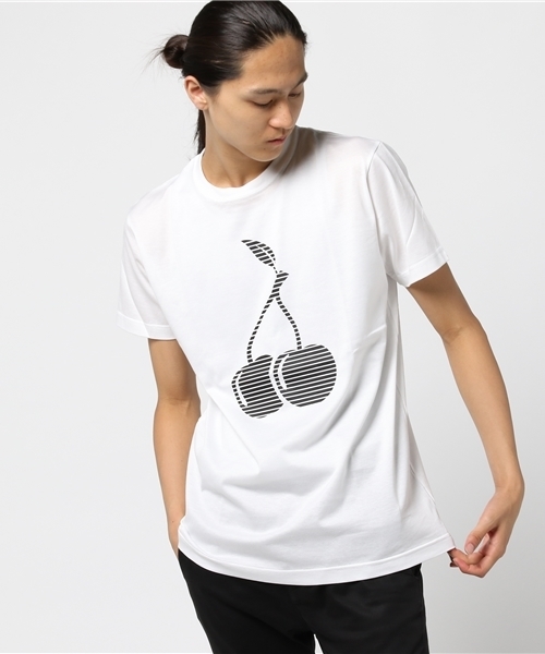 HEAD PORTER（ヘッドポーター）の「CHERRYS TEE（Tシャツ/カットソー・メンズ・ホワイト/ブラック・X-LARGE/SMALL/LARGE/MEDIUM）」の3枚目の写真