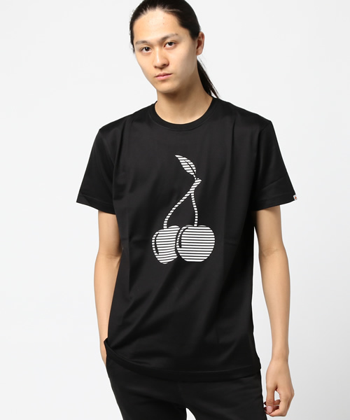 HEAD PORTER（ヘッドポーター）の「CHERRYS TEE（Tシャツ/カットソー・メンズ・ホワイト/ブラック・X-LARGE/SMALL/LARGE/MEDIUM）」の4枚目の写真