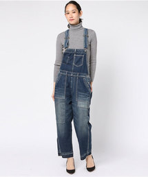 CUBE SUGAR | デニム/ヒッコリー オーバーオール(デニムパンツ)