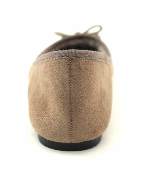 SESTO（セスト）の「インナーファーバレエシューズ（バレエシューズ・レディース・ブラック/グレー系その他/グレイッシュベージュ/マスタード/ブラウン/テラコッタ/ボルドー/レオパード・3L/M/LL/S/L）」の20枚目の写真