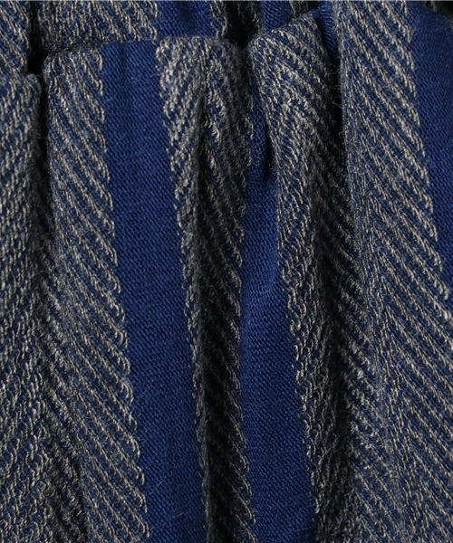 Ne-net（ネネット）の「S たてしまプリーツ（その他パンツ・レディース・グリーン/ブルー/ベージュ・02）」の16枚目の写真