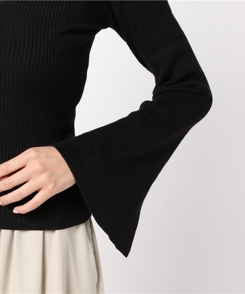 archives（アルシーヴ）の「ベルスリーブリブプルオーバー（Tシャツ/カットソー・レディース・ブラック/シルバーグレー/ピンク・MEDIUM）」の8枚目の写真