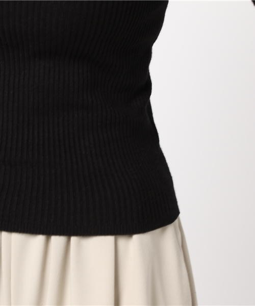 archives（アルシーヴ）の「ベルスリーブリブプルオーバー（Tシャツ/カットソー・レディース・ブラック/シルバーグレー/ピンク・MEDIUM）」の10枚目の写真