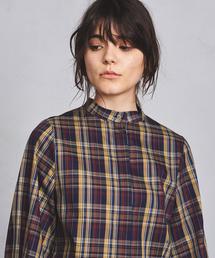 ELIN エリン チェックブラウス ベルスリーブ ELIN（エリン）＞ ベルスリーブ チェック ブラウスを使った人気