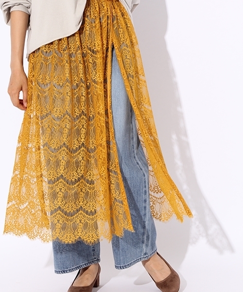 Niko And ニコアンド の レース重ね着スカート Niko And スカート Wear