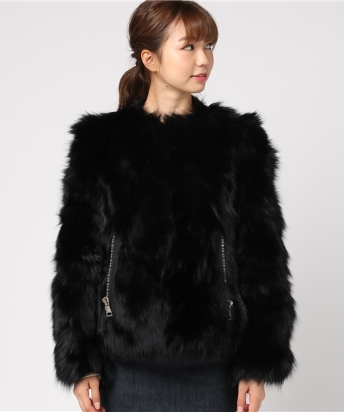 HYSTERIC GLAMOURファージャケット フェイクファーブルゾン|HYSTERIC GLAMOUR WOMEN | HYSTERIC