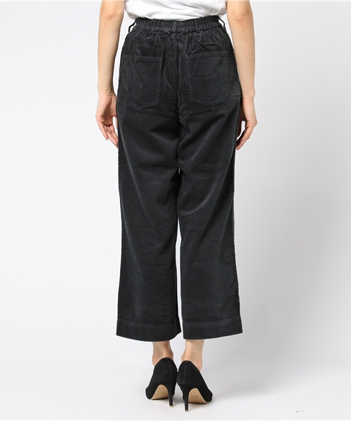 SpRay（スプレイ）の「太コールワイドパンツ（その他パンツ・レディース・グレイッシュベージュ/スミクロ/キャメル/ゴールド/グリーン/ブラウン/ピンク・FREE）」の9枚目の写真