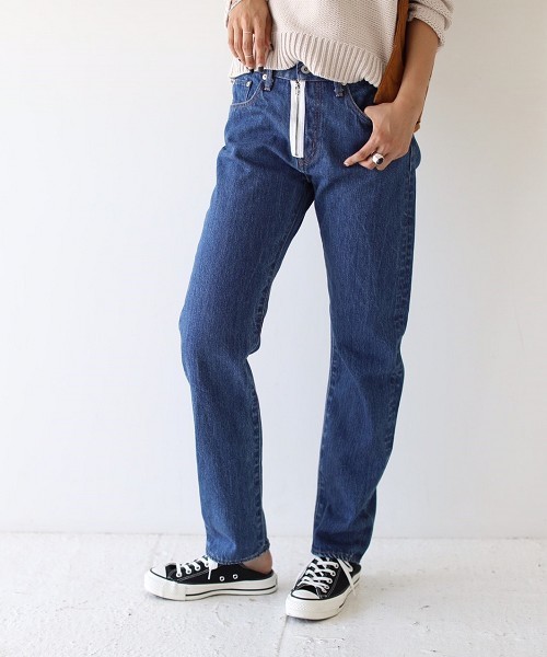 TODAYFUL(トゥデイフル)の「FLOYD'sデニム(デニムパンツ・レディース・ブルー・23inch/24inch/25inch/26inch)」の1枚目の写真