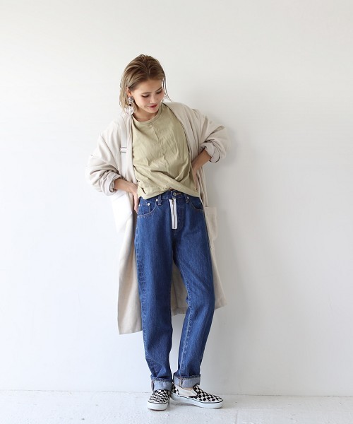 TODAYFUL(トゥデイフル)の「FLOYD'sデニム(デニムパンツ・レディース・ブルー・23inch/24inch/25inch/26inch)」の9枚目の写真