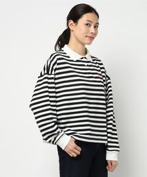 WEGO | WEGO/ワンポイントボーダーラガースウェット(スウェット)