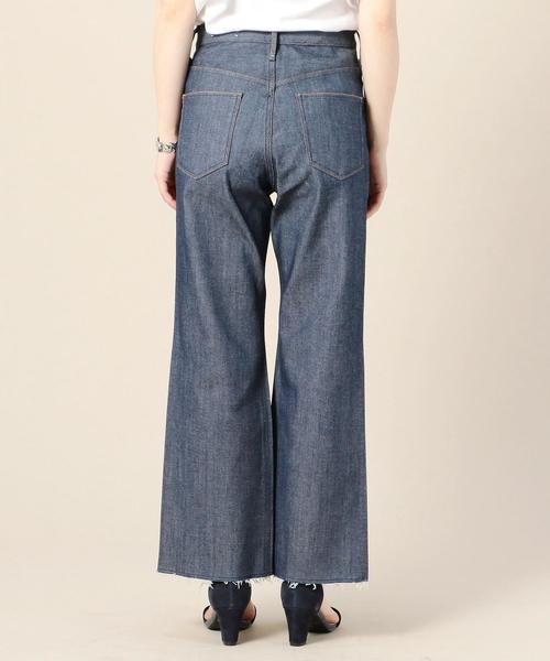 BEAUTY&YOUTH UNITED ARROWS（ビューティーアンドユースユナイテッドアローズ）の「＜UPPER HIGHTS＞THE TAYLOR デニムパンツ/ネイビー ◆（デニムパンツ・レディース・ネイビー・22/23/24）」の2枚目の写真