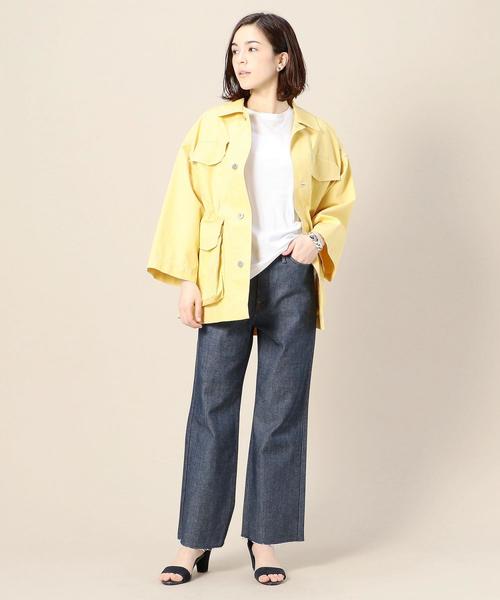 BEAUTY&YOUTH UNITED ARROWS（ビューティーアンドユースユナイテッドアローズ）の「＜UPPER HIGHTS＞THE TAYLOR デニムパンツ/ネイビー ◆（デニムパンツ・レディース・ネイビー・22/23/24）」の5枚目の写真