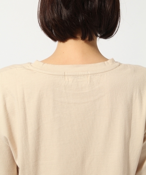 LOWRYS FARM（ローリーズファーム）の「コンブキッドＰＴＴシャツ　789916 （Tシャツ/カットソー・レディース・オフホワイト/ベージュ/ブルー・MEDIUM/LARGE）」の11枚目の写真