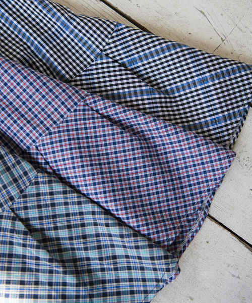 OLIVE des OLIVE（オリーブデオリーブ）の「サス付きイレヘムチェックスカート（スカート・レディース・レッド/ブラック/ブルー・FREE）」の10枚目の写真