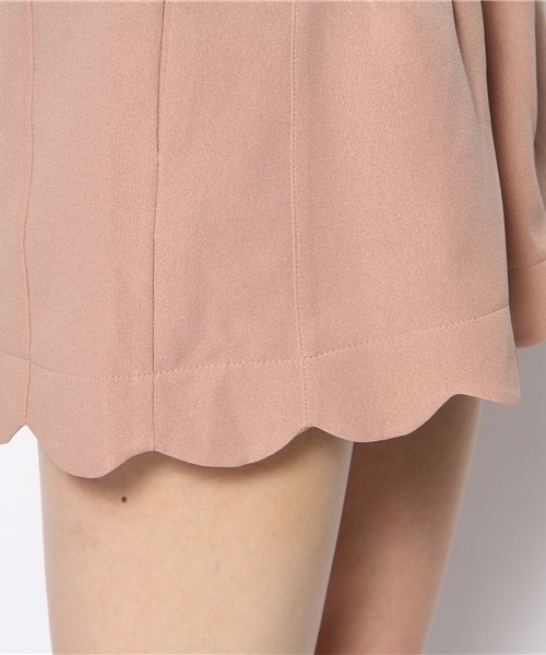 MAJESTIC LEGON(マジェスティックレゴン)の「スカラップショートPT(その他パンツ・レディース・ブルー/ピンク/ブラック・FREE)」の9枚目の写真