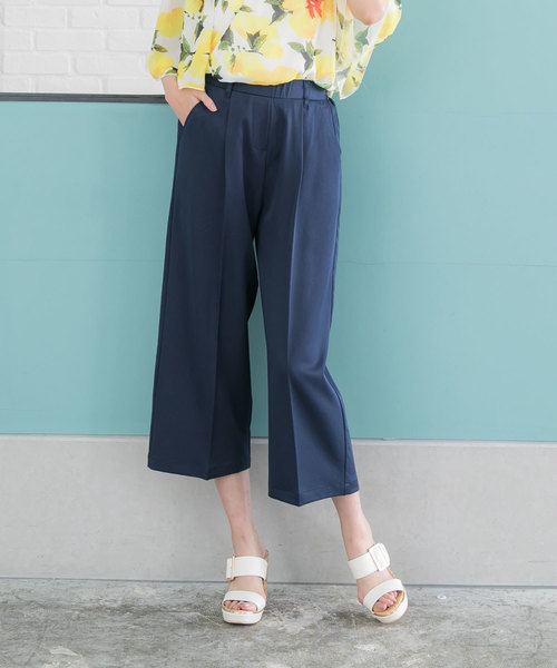 夢展望（ユメテンボウ）の「選べるテーパードｏｒワイドクロップドパンツ（その他パンツ・レディース・イエロー系その他2/グレー系その他/グレー系その他2/レッド系その他/イエロー系その他/ブルー系その他2/ブラック系その他/ブルー系その他/ブラック系その他2/ピンク系その他3/グリーン系その他2/レッド系その他2/グリーン系その他/パープル系その他2/ピンク系その他4/ベージュ系その他2/ピンク系その他2/ベージュ系その他/ピンク系その他/パープル系その他・SMALL/LARGE/MEDIUM/X-LARGE）」の10枚目の写真