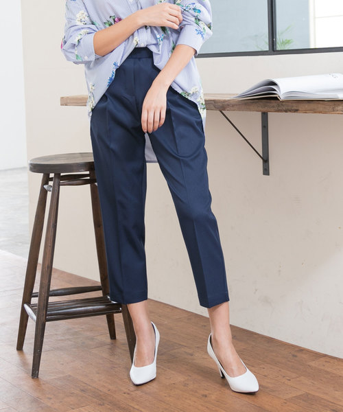 夢展望（ユメテンボウ）の「選べるテーパードｏｒワイドクロップドパンツ（その他パンツ・レディース・イエロー系その他2/グレー系その他/グレー系その他2/レッド系その他/イエロー系その他/ブルー系その他2/ブラック系その他/ブルー系その他/ブラック系その他2/ピンク系その他3/グリーン系その他2/レッド系その他2/グリーン系その他/パープル系その他2/ピンク系その他4/ベージュ系その他2/ピンク系その他2/ベージュ系その他/ピンク系その他/パープル系その他・SMALL/LARGE/MEDIUM/X-LARGE）」の11枚目の写真