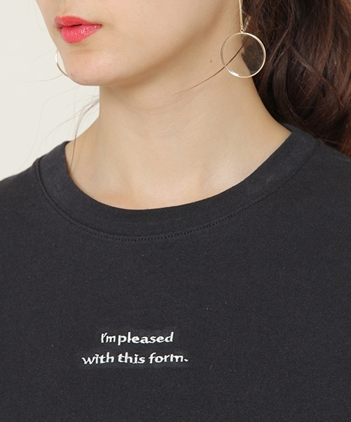 PAGEBOY（ページボーイ）の「BIGロゴTシャツ（Tシャツ/カットソー・レディース・ブラック/オフホワイト/ピンク/グレー/チャコールグレー・FREE）」の16枚目の写真