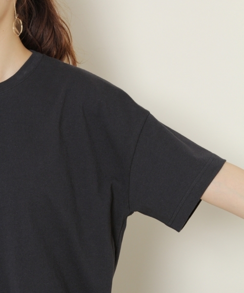 PAGEBOY（ページボーイ）の「BIGロゴTシャツ（Tシャツ/カットソー・レディース・ブラック/オフホワイト/ピンク/グレー/チャコールグレー・FREE）」の17枚目の写真