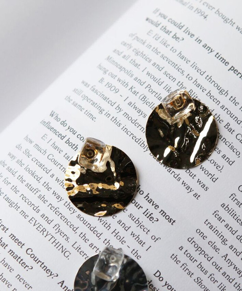 gargle（ガーグル）の「cube&plate イヤリング（イヤリング・レディース・シルバー/ゴールド・FREE）」の2枚目の写真