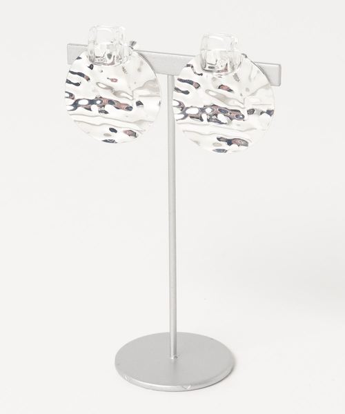 gargle（ガーグル）の「cube&plate イヤリング（イヤリング・レディース・シルバー/ゴールド・FREE）」の4枚目の写真