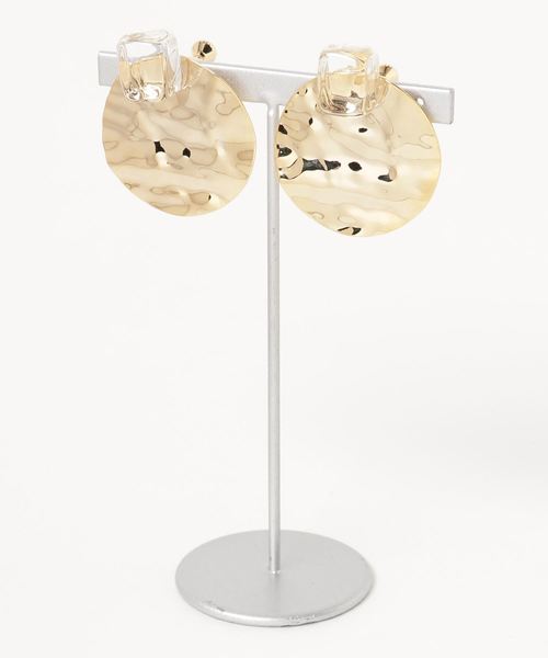 gargle（ガーグル）の「cube&plate イヤリング（イヤリング・レディース・シルバー/ゴールド・FREE）」の5枚目の写真