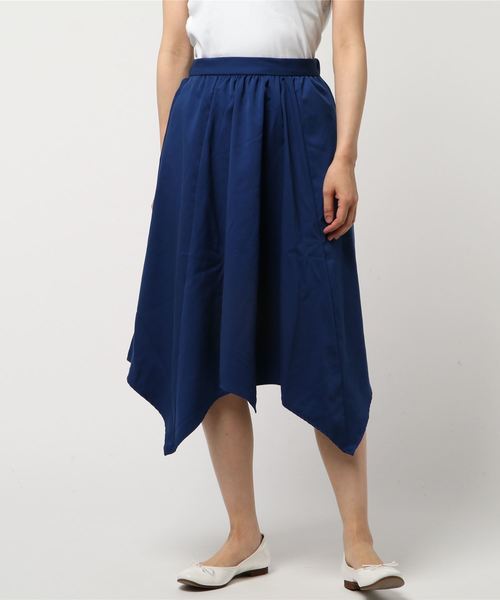 earth music&ecology（アースミュージックアンドエコロジー）の「・ハンカチーフスカート ●（スカート・レディース・ブラック/イエロー/ブルー・FREE）」の15枚目の写真