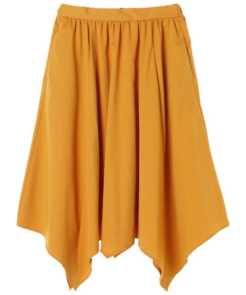 earth music&ecology（アースミュージックアンドエコロジー）の「・ハンカチーフスカート ●（スカート・レディース・ブラック/イエロー/ブルー・FREE）」の5枚目の写真