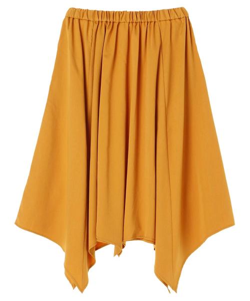 earth music&ecology（アースミュージックアンドエコロジー）の「・ハンカチーフスカート ●（スカート・レディース・ブラック/イエロー/ブルー・FREE）」の9枚目の写真