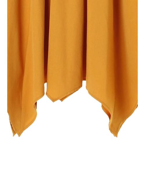 earth music&ecology（アースミュージックアンドエコロジー）の「・ハンカチーフスカート ●（スカート・レディース・ブラック/イエロー/ブルー・FREE）」の12枚目の写真