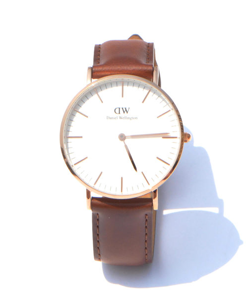 Daniel Wellington（ダニエルウェリントン）の「Daniel Wellington ダニエル・ウェリントン CLASSIC ST ANDREWS St MAWES セイントモーズ ローズゴールド 36mm（アナログ腕時計・レディース・ゴールド・FREE）」の11枚目の写真