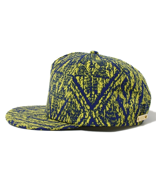 goocy（グーシー）の「PaintﾌﾟﾘﾝﾄCAP（キャップ・レディース・ホワイト/ブルー・FREE）」の3枚目の写真