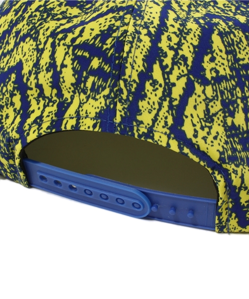 goocy（グーシー）の「PaintﾌﾟﾘﾝﾄCAP（キャップ・レディース・ホワイト/ブルー・FREE）」の4枚目の写真