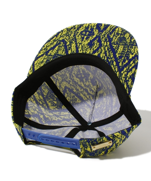 goocy（グーシー）の「PaintﾌﾟﾘﾝﾄCAP（キャップ・レディース・ホワイト/ブルー・FREE）」の5枚目の写真