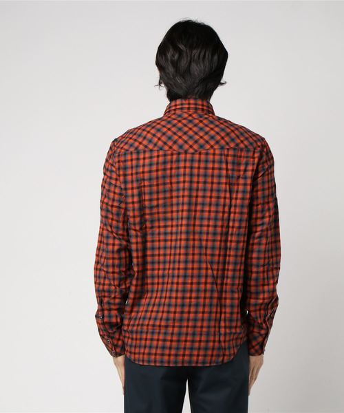 DIESEL（ディーゼル）の「MEN’S　シャツ（シャツ/ブラウス・メンズ・オレンジ/ブラック・LARGE/MEDIUM/SMALL/X-LARGE/XX-LARGE/X-SMALL）」の4枚目の写真