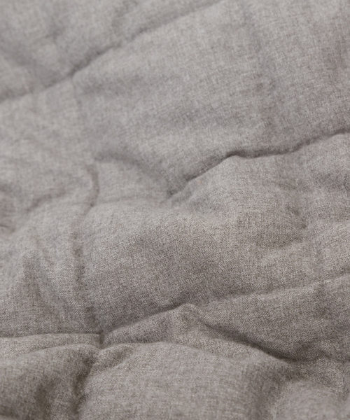 MONO-MART（モノマート）の「ウールライクスクエアキルティング中綿ジャケット（ダウンジャケット/コート・メンズ・ライトグレー/ブラック/ネイビー/ベージュ系その他/オリーブ・M/L/XL/S）」の12枚目の写真