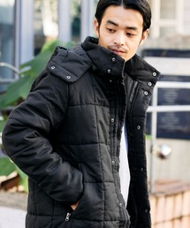 MONO-MART | ウールライクスクエアキルティング中綿ジャケット/2019-2020WINTER(ダウンジャケット/コート)