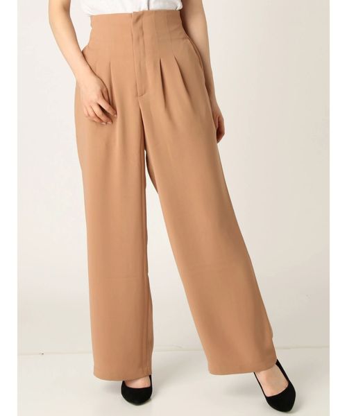 Emoda エモダ の ハイウエストワイドパンツ その他パンツ Wear