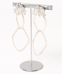 cilsoie | 【cilsoie】シルソワ/シロツメクサのイヤリング(イヤリング)