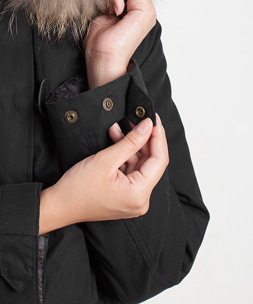 NANO universe（ナノユニバース）の「FF/リバーシブルモッズダウンL/S